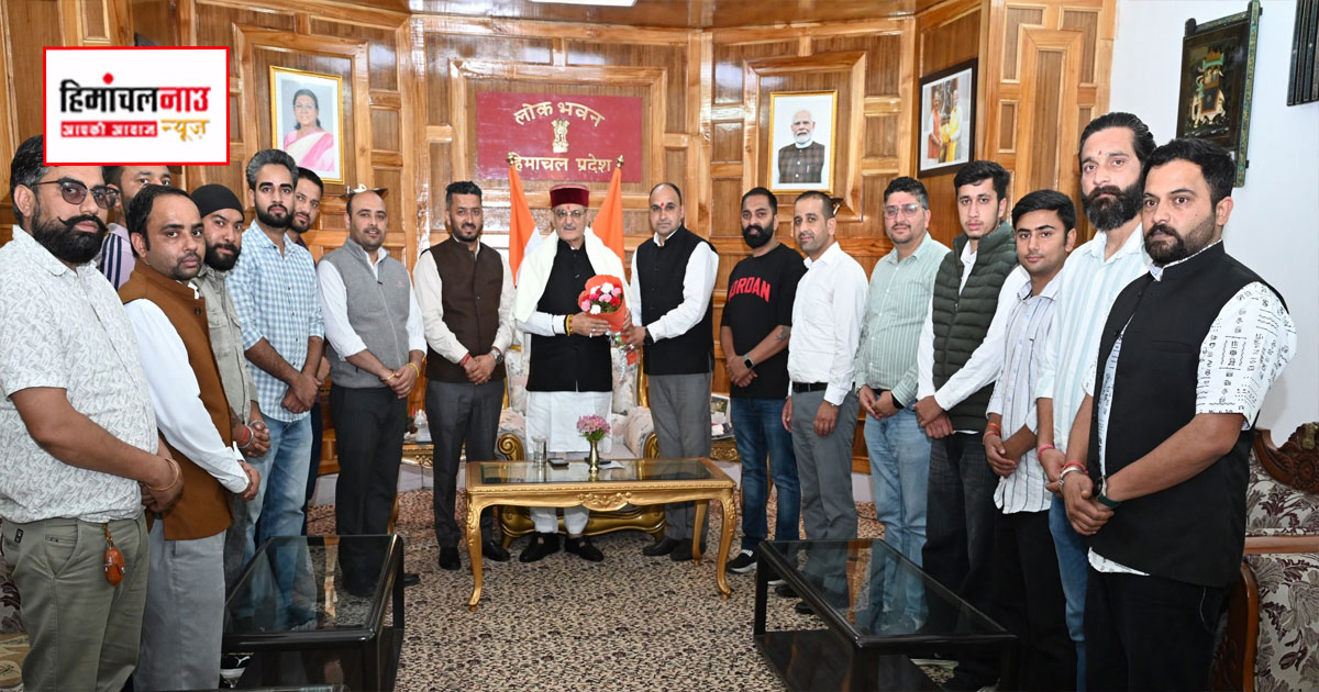 कानून-व्यवस्था, नशे और बेरोजगारी के मुद्दे पर भाजयुमो ने राज्यपाल को सौंपा ज्ञापन