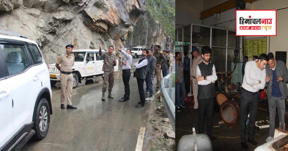 कढ़ू नाला दुर्घटना स्थल का उपायुक्त ने किया निरीक्षण, राहत कार्य और सड़क सुरक्षा व्यवस्थाओं की समीक्षा