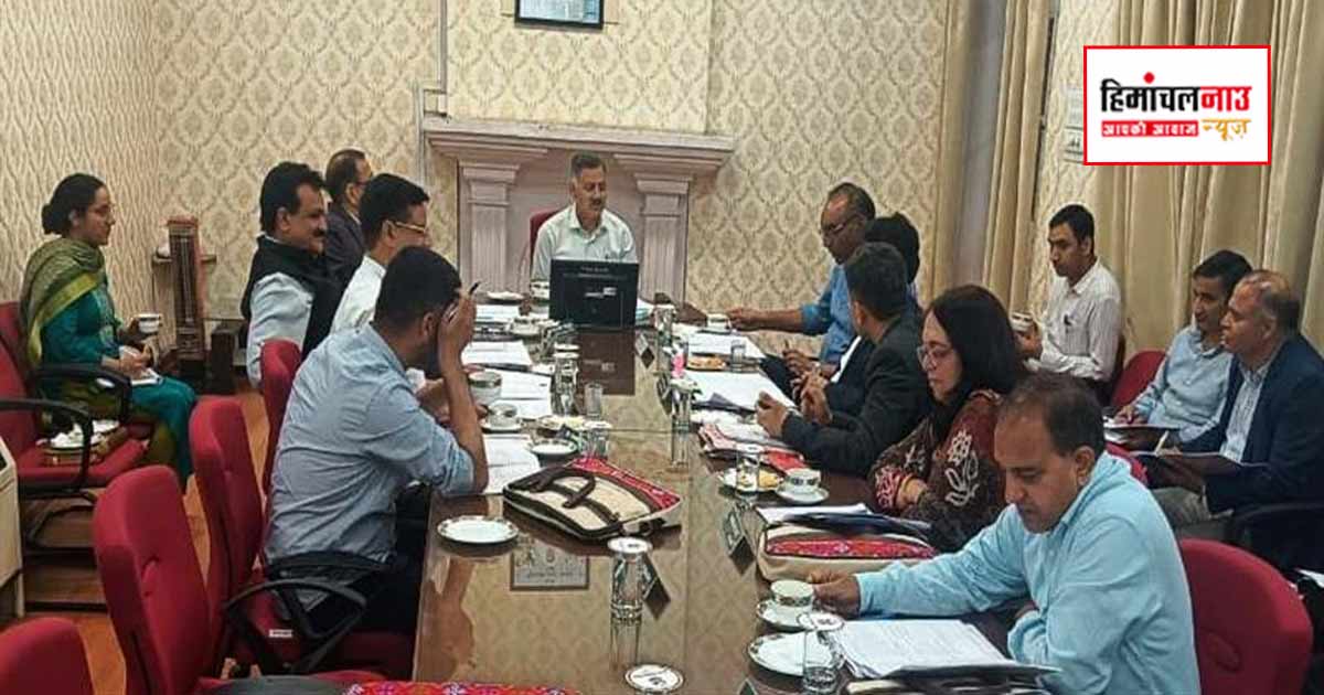 राजेश धर्माणी ने हिमुडा को अपनी परियोजनाओं में तेजी लाने के निर्देश दिए