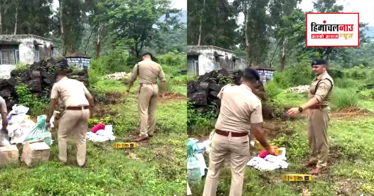 Crime / अवैध शराब पर पुलिस की बड़ी कार्रवाई, जब्त शराब को किया गया नष्ट