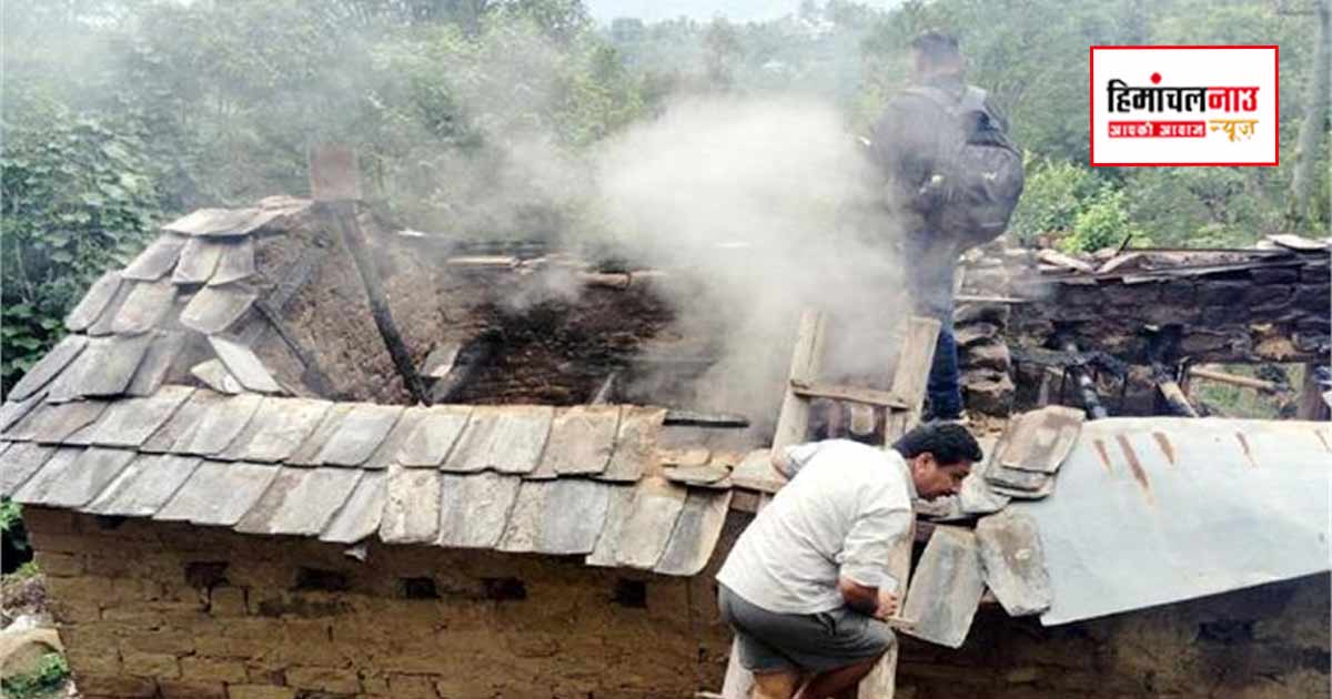 Fire / मंडी के धड़ियाना गांव में गऊशाला में आग, एक गाय और बछड़ी की मौत, नुकसान का आकलन जारी