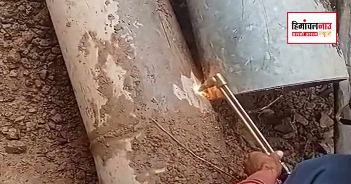 नाहन को बड़ी राहत: गिरी पेयजल योजना की नई पाइपलाइन का कार्य पूरा