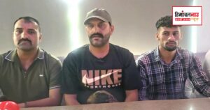 श्री रेणुकाजी बांध परियोजना के विस्थापितों की प्रेस वार्ता