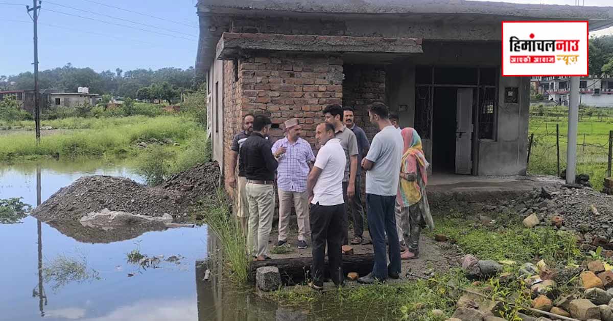 फोरलेन निर्माण के बीच सिहुवा में जलभराव की स्थिति का निरीक्षण, विधायक केवल सिंह पठानिया ने दिए आवश्यक निर्देश