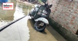 टकराला की नई आबादी में बारिश के बाद घरों में घुसा पानी