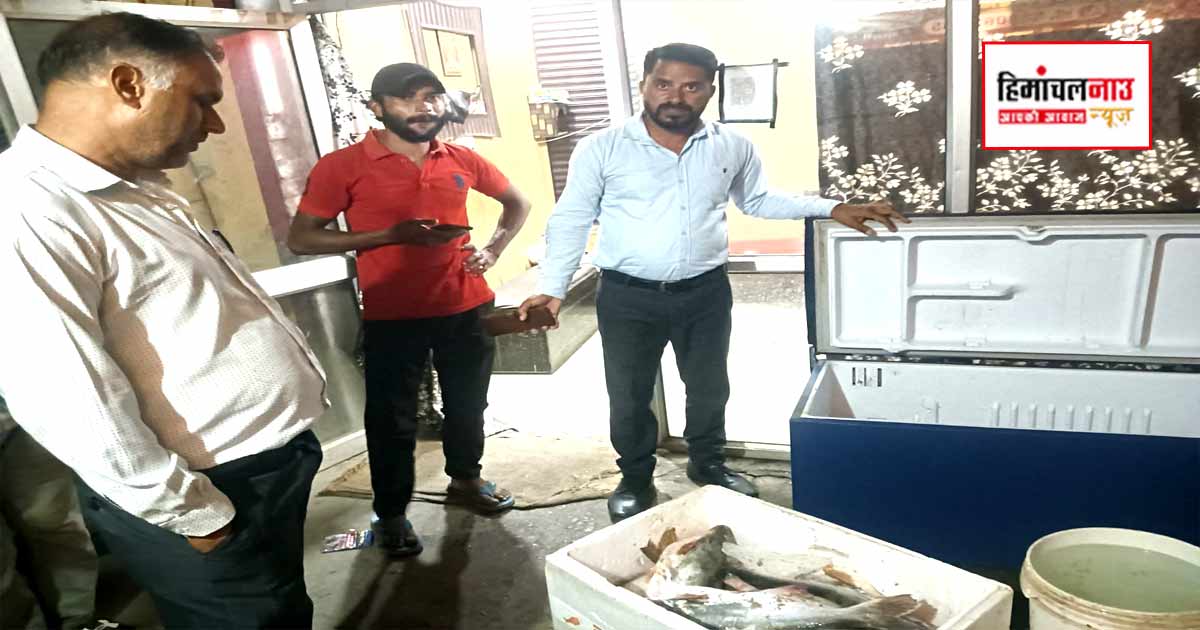 Crime / प्रतिबंधित सीजन में अवैध मछली बिक्री पर मत्स्य विभाग की कार्रवाई, पांच मामलों में 8 हजार रुपये जुर्माना