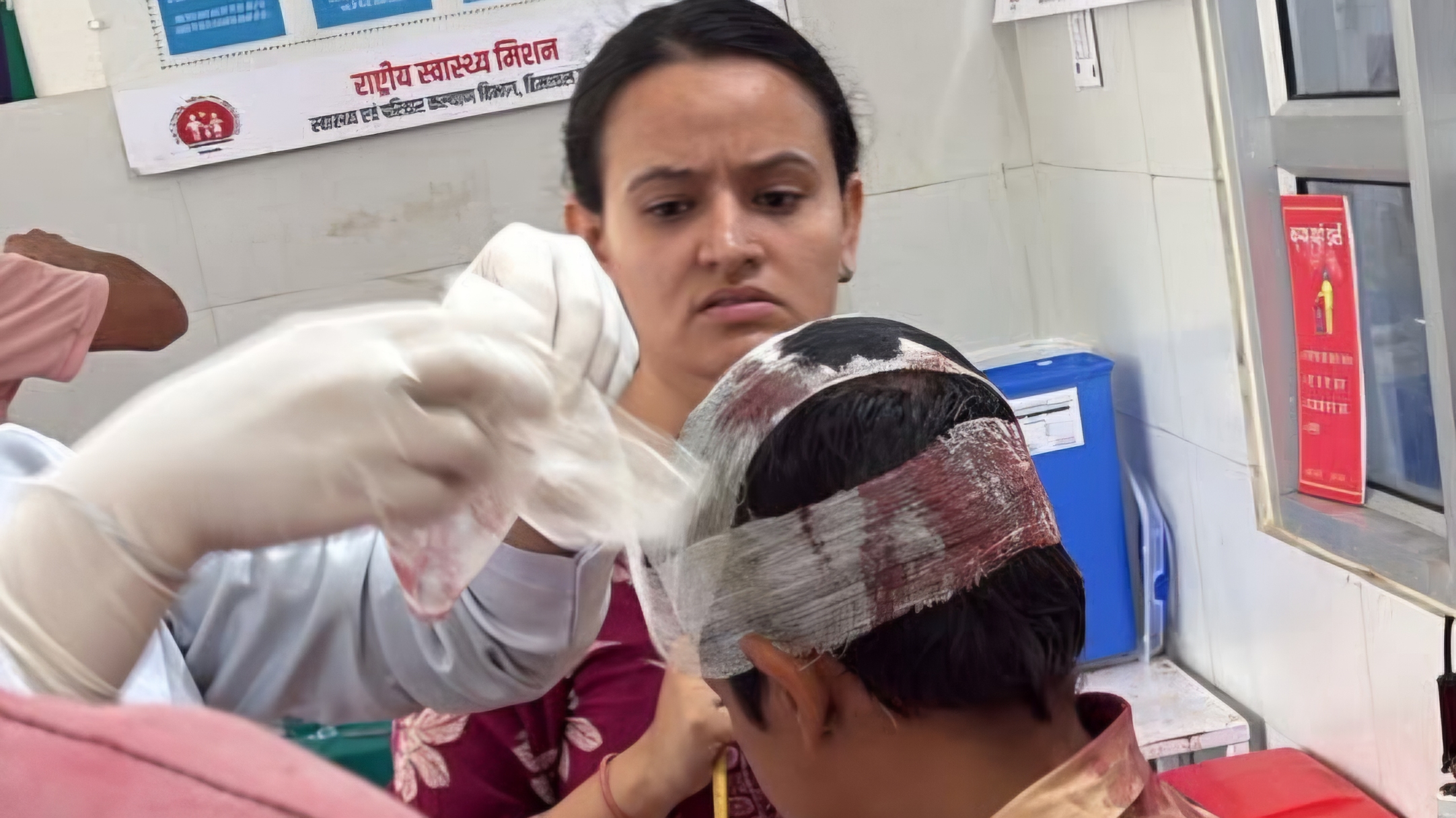 लगनू स्कूल में छत का प्लास्टर गिरा, चौथी कक्षा की छात्रा घायल