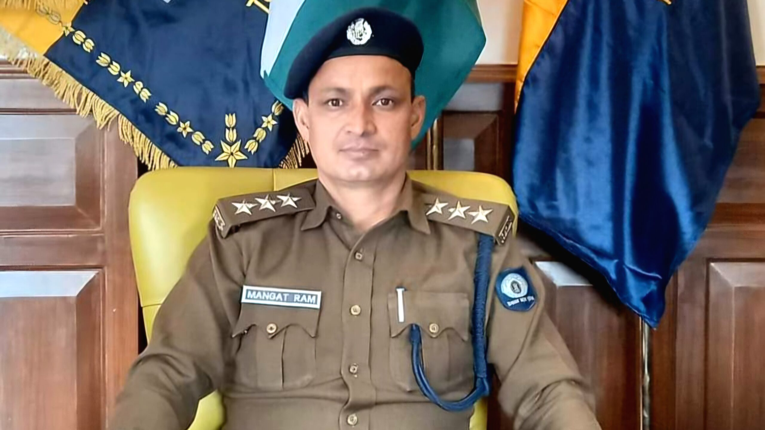 संगड़ाह में नए डीएसपी मंगत राम ठाकुर ने संभाला कार्यभार