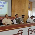 नाहन में भाजपा शिक्षक प्रकोष्ठ के प्रशिक्षण वर्ग को संबोधित करते डॉ. राजीव बिंदल