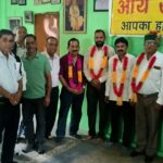 नारग में आपदा प्रभावित लोगों से मिलते जीआर मुसाफिर