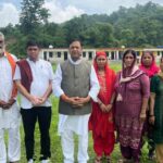 मात्तर पंचायत के दौरे पर डॉ. राजीव बिंदल