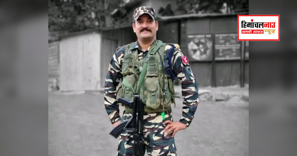 राष्ट्रपति पुलिस पदक के लिए नामित रितेश शर्मा