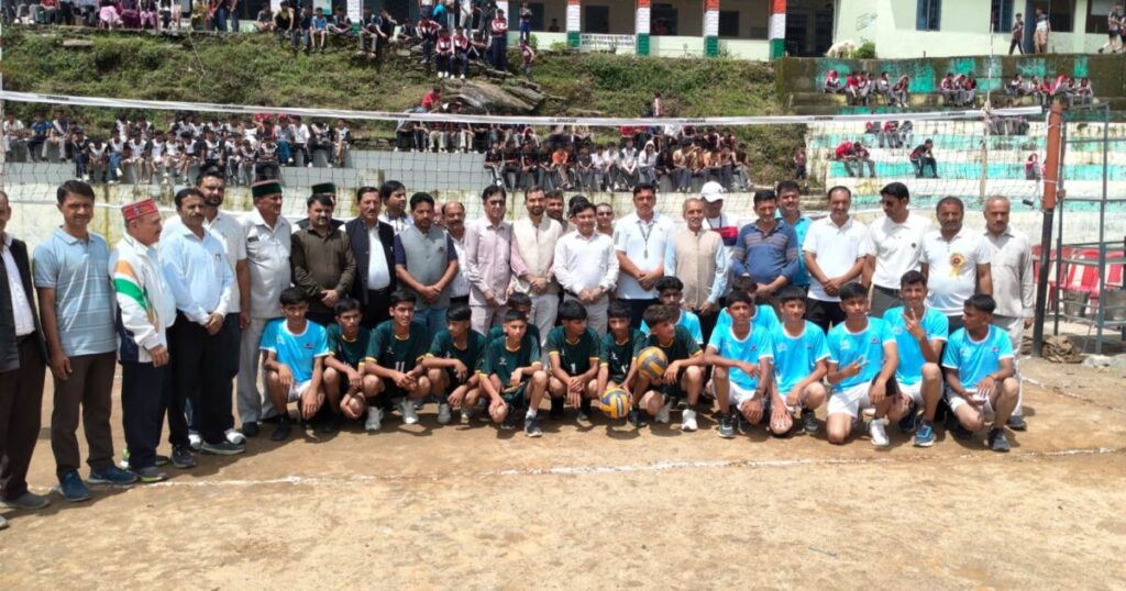 सनियो दीदग में अंडर-19 लड़कों की खेलकूद प्रतियोगिता