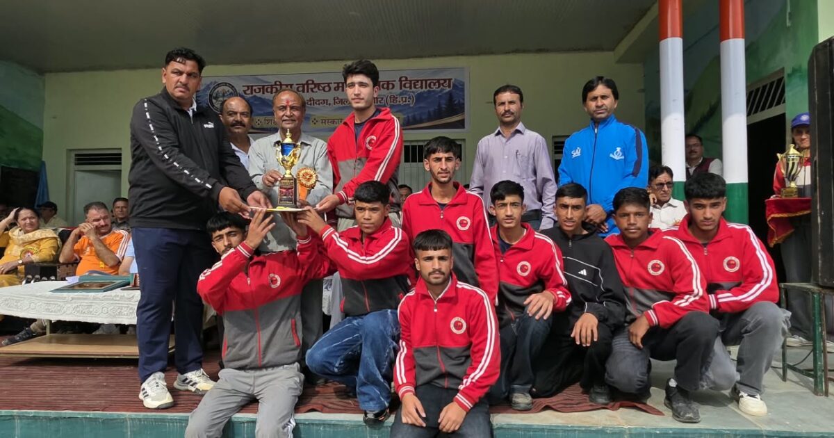 सनौरा बना सर्वश्रेष्ठ स्कूल, सनियो दीदग ने जीता वालीबाल खिताब
