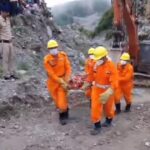 तिलोरधार माइन में भूस्खलन के बाद चला रेस्क्यू अभियान