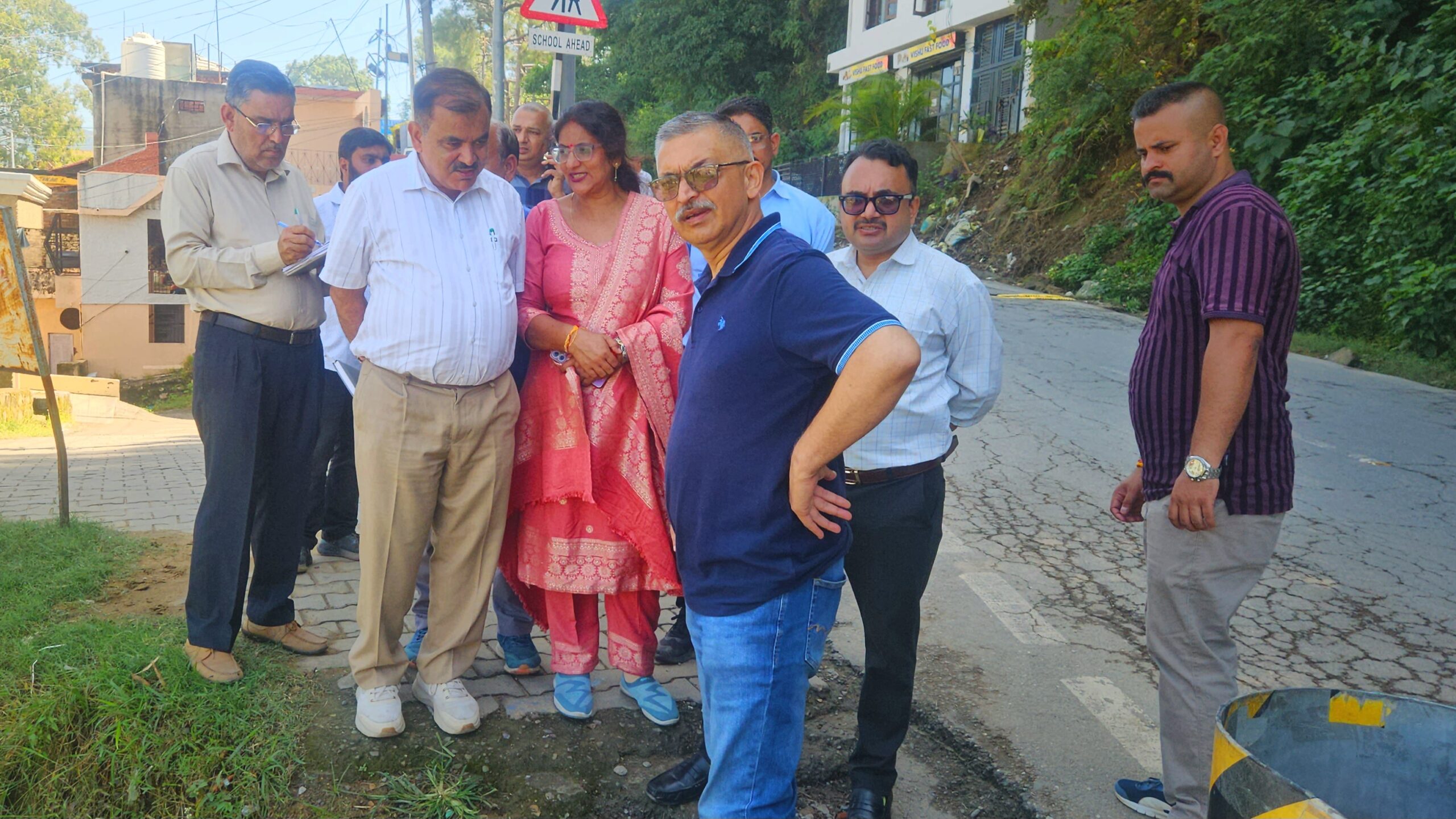 खड़ी ढाल और संकरी सड़क से मिलेगी राहत, नाहन से पीजी कॉलेज तक बनेगा पैदल पथ