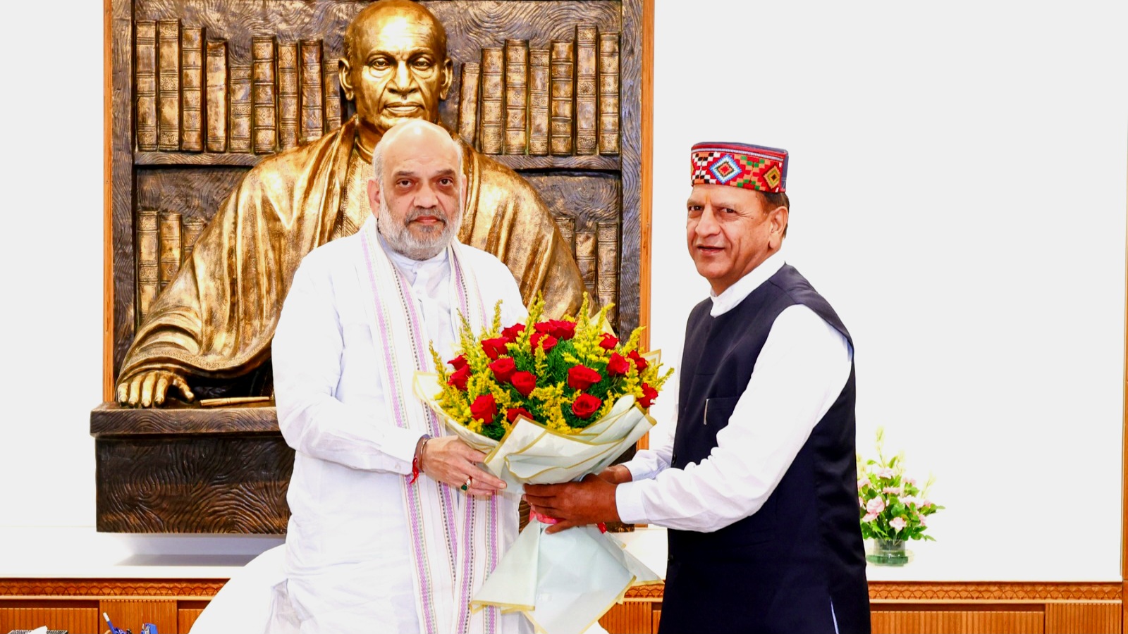 अमित शाह से मिले बिंदल, 2027 से पहले मुलाकात के सियासी मायने