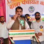 अर्की में विकास कार्यों की आधारशिला रखते विधायक संजय अवस्थी