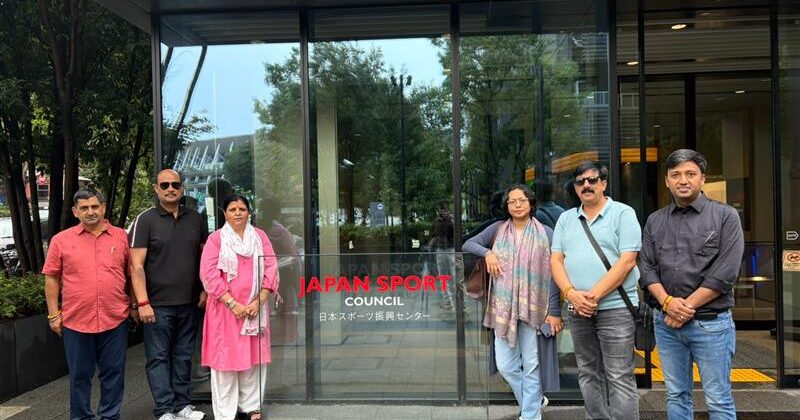जापान की खेल व्यवस्था का अध्ययन करता हिमाचल का प्रतिनिधिमंडल