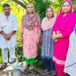 बाबा सिद्ध चानो मंदिर में हैंडपंप मोटर से जलापूर्ति