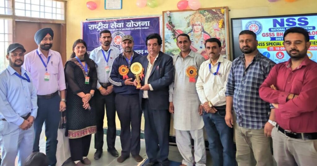 भलाड़-भलौना स्कूल में सात दिवसीय एनएसएस शिविर