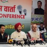 जातिगत जनगणना के प्रारूप पर प्रेस वार्ता करते गुरदीप सिंह सप्पल