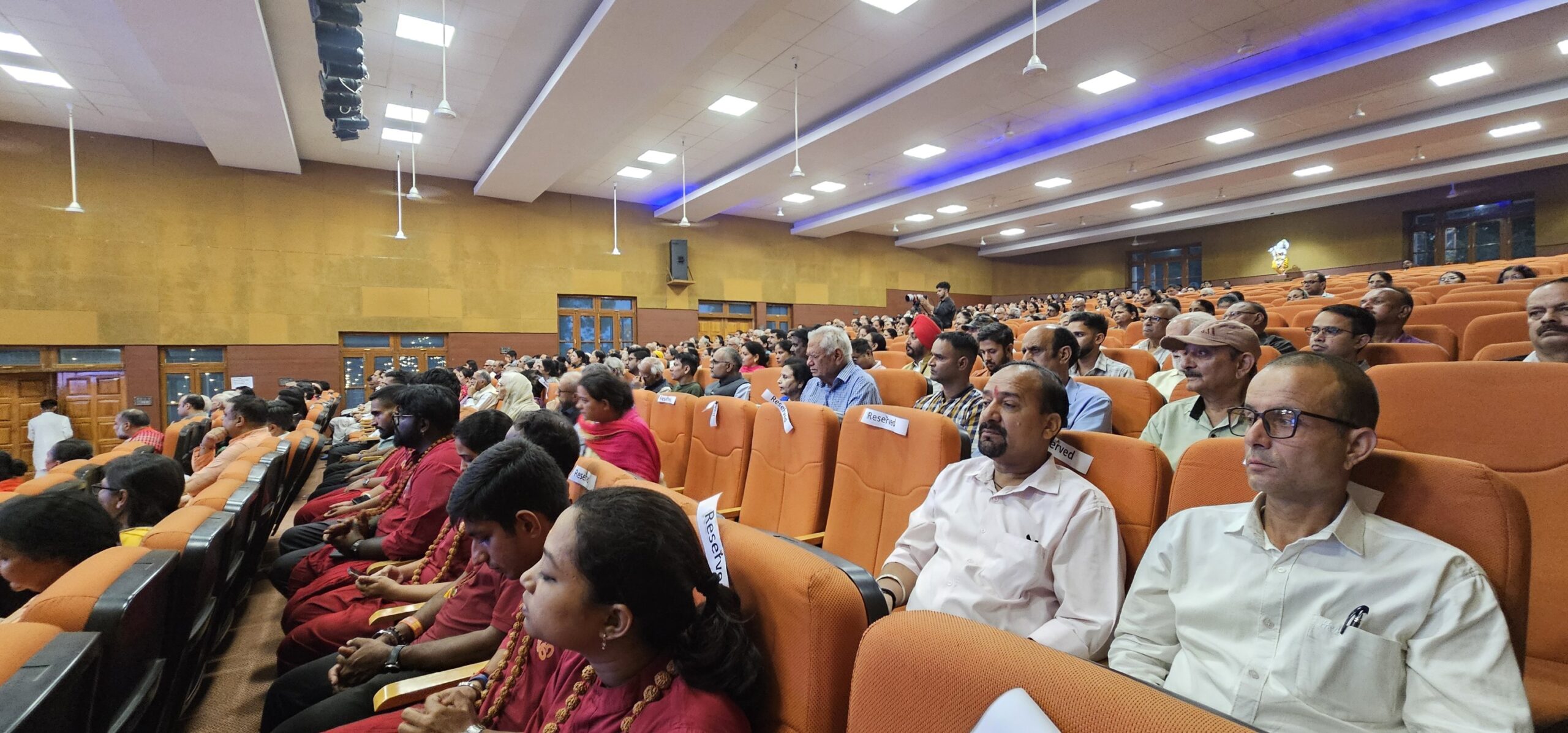 चिन्मय अमृत महोत्सव में राज्यपाल बोले—भारत की ज्ञान और सेवा परंपरा हमारी पहचान