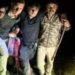 चूड़धार के जंगल में भटके श्रद्धालुओं का पुलिस ने किया रेस्क्यू