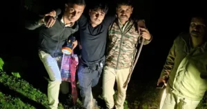चूड़धार के जंगल में भटके श्रद्धालुओं का पुलिस ने किया रेस्क्यू