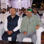 डलझील मेले की सांस्कृतिक संध्या में उपस्थित अतिथि और लोक कलाकार