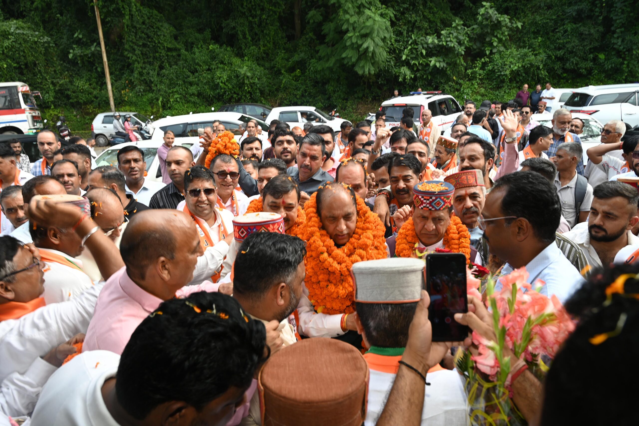 Election: जयराम ठाकुर ने कार्यकर्ताओं से विधानसभा चुनाव के लिए बूथ स्तर पर एकजुट होने का किया आह्वान