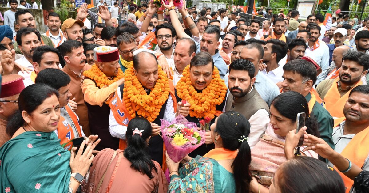 पांवटा साहिब में 95% से ज्यादा भाजपा समर्थित प्रत्याशी जीते, पंचायत चुनाव परिणाम से सहमे सुक्खू खोज रहे सुरक्षित सीट : जयराम ठाकुर