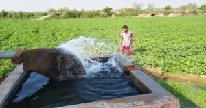 हरोली में सिंचाई परियोजना का निर्माण कार्य