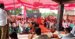 इंदौरा में धरवाल सड़क निर्माण कार्य का भूमिपूजन