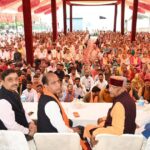 पांवटा साहिब में संबोधित करते नेता प्रतिपक्ष जयराम ठाकुर