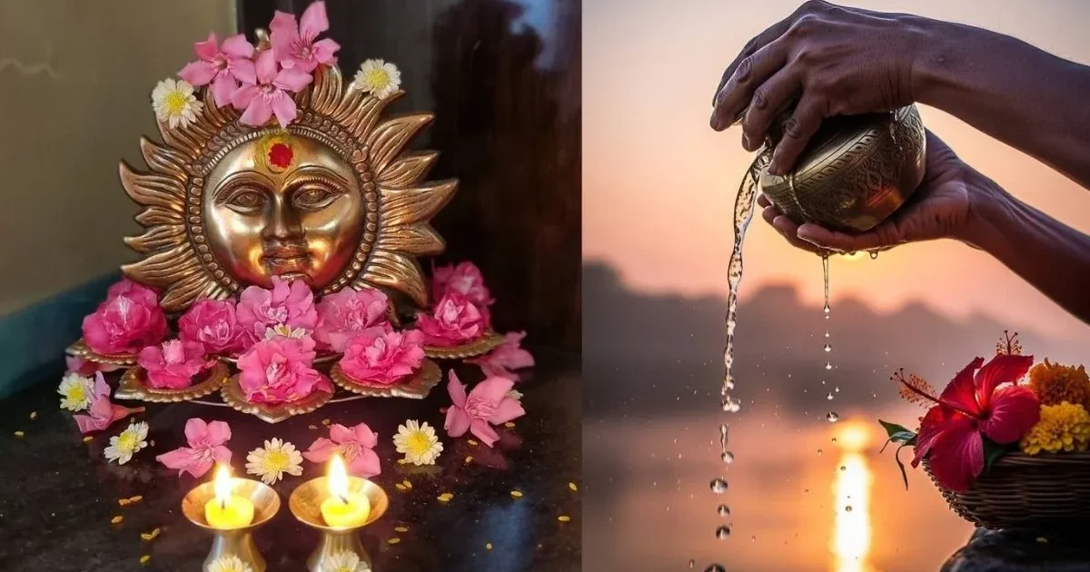 कन्या संक्रांति पर सूर्य देव की पूजा और अर्घ्य