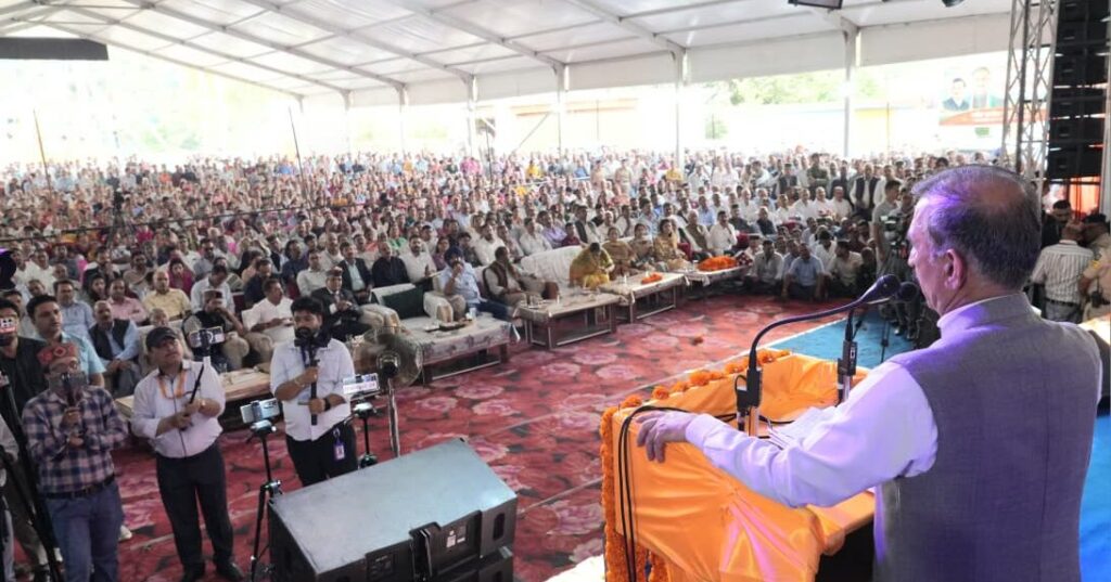 किशाऊ परियोजना की शर्तों पर मुख्यमंत्री सुखविन्द्र सिंह सुक्खू का बयान