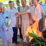 तियारा में मेजर विजय सिंह मनकोटिया की अंतिम यात्रा