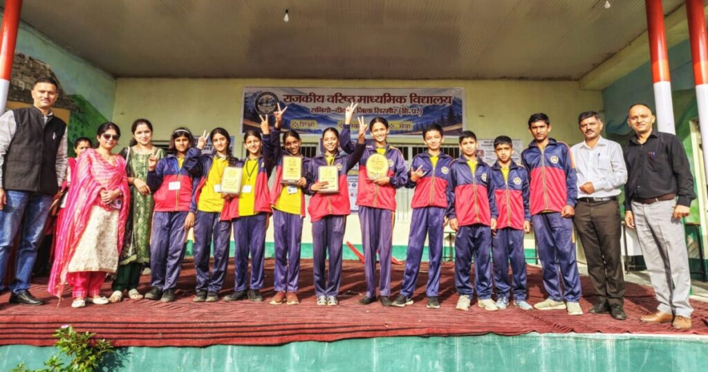 चिल्ड्रन साइंस कांग्रेस में मंडियाघाट स्कूल के विद्यार्थियों की उपलब्धि