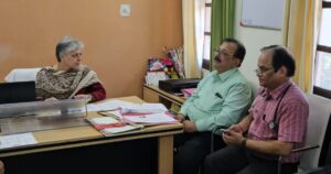 नाहन मेडिकल कॉलेज में पीजी सीटों के लिए निरीक्षण