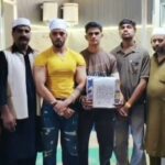 नाहन में विजय कुमार के इलाज के लिए जुटाई गई सहयोग राशि