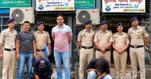 चिट्टा बरामदगी मामले में अम्ब पुलिस की कार्रवाई