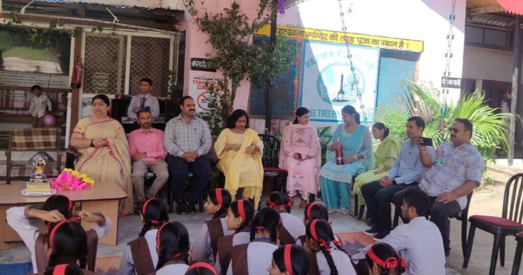 बर्मा पापड़ी स्कूल में एनएसएस विशेष शिविर का शुभारंभ