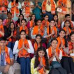 अयोध्या के शैक्षिक भ्रमण पर पीएम श्री विद्यालयों के विद्यार्थी
