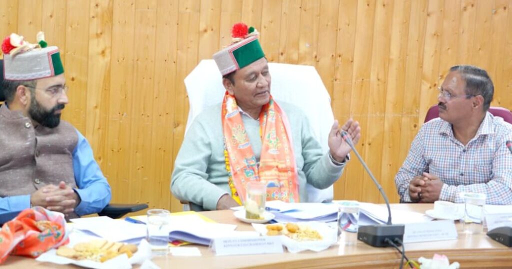 रिकांग पीओ क्षेत्रीय अस्पताल की रोगी कल्याण समिति की बैठक