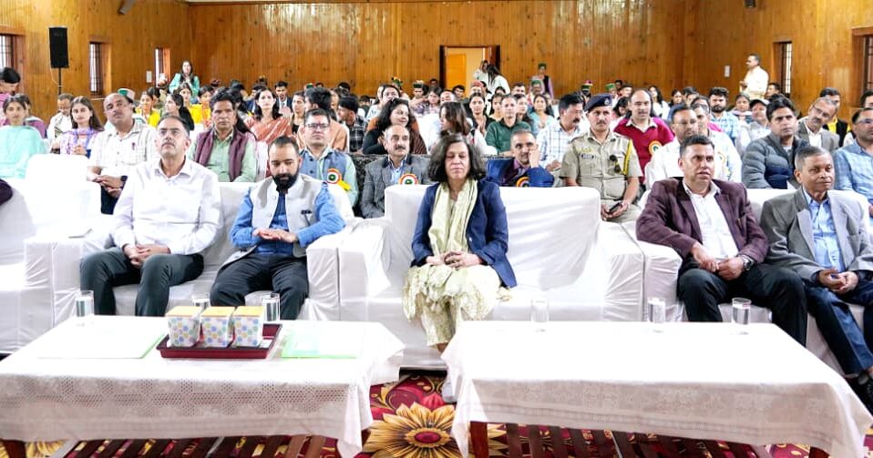 रिकांग पीओ में आयोजित राज्य स्तरीय हिन्दी दिवस समारोह