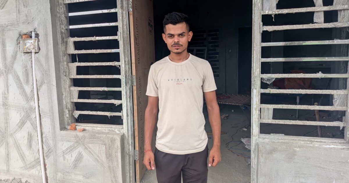 सुख-आश्रय योजना से अभिषेक ने बनाया पक्का घर, तीन लाख रुपये की सहायता बनी सहारा