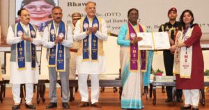 एम्स बिलासपुर के पहले दीक्षांत समारोह में राष्ट्रपति द्रौपदी मुर्मू
