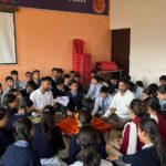 डीएवी स्कूल राजगढ़ में नवरात्रि हवन समारोह