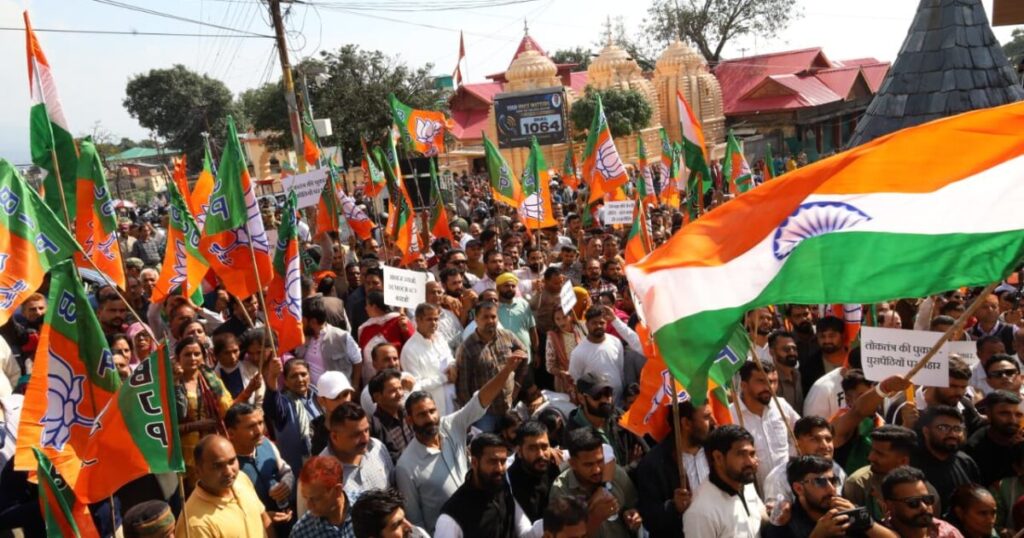 धर्मशाला में भाजपा के प्रदेशव्यापी अभियान का शुभारंभ